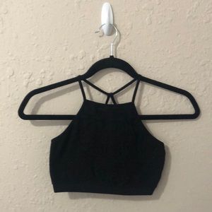 Cross Back Bralette Top